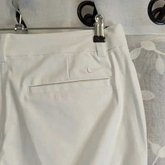 Nike Golf White Dri-Fit Ankle Pants, Size 8 - Picture 5 of 7